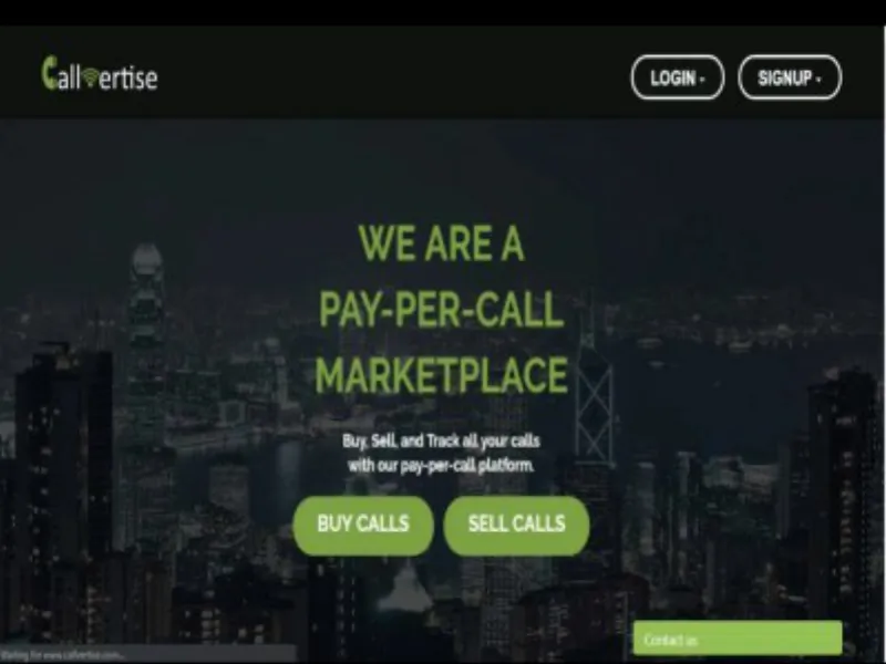 Callvertise screenshot